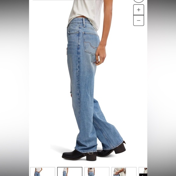 NWOT Free People We The Free Holly Bootcut Jeans - Picture 2 of 15